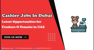 Cashier Jobs in Dubai