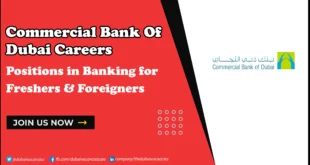 Commercial Bank of Dubai Careers