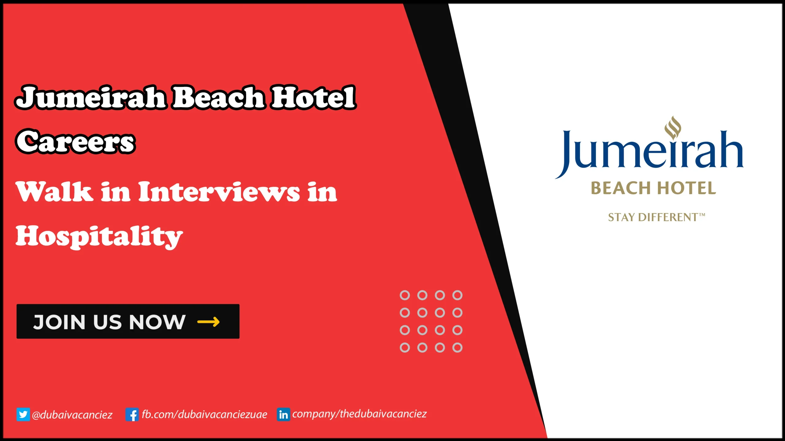 Jumeirah Beach Hotel Careers