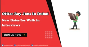 Office Boy Jobs in Dubai