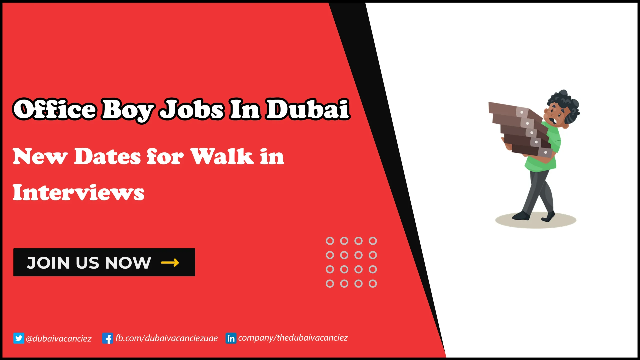 Office Boy Jobs in Dubai